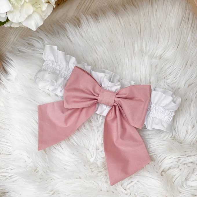 Set lenjerie patut bebe 7 piese Pink Stars (8)
